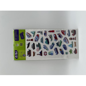 3D наклейки Лодочки 18 см, KIDS Line (ZB.63303)