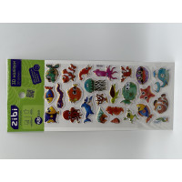 3D наклейки Морские жители 23 см, KIDS Line (ZB.63388)