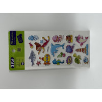 3D наліпки Морські фантазії 18 см, KIDS Line (ZB.63345)