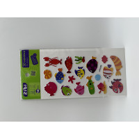 3D наліпки Райські рибки 22 см, Kids Line (ZB.63348)