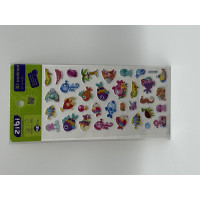 3D наклейки Рифовые рыбки 18 см, KIDS Line (ZB.63320)
