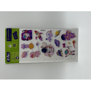 3D наклейки Розовые космические мечты 18 см, KIDS Line (ZB.63340)
