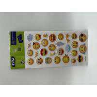 3D наліпки Смайли 18 см, KIDS Line (ZB.63305)