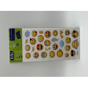 3D наклейки Смайли 18 см, KIDS Line (ZB.63305)
