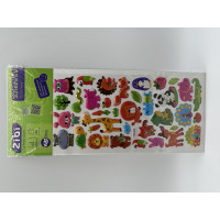 3D наклейки Экзотические животные 23 см, KIDS Line (ZB.63390)