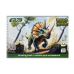 Альбом для рисования DINO, А4, 20 л., 120 г/м2, на пружине, темно-зеленый, KIDS Line (ZB.1440-16)