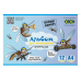 Альбом для рисования PATRIOT, А4, 12 л., 120 г/м2, на скобе, KIDS Line (ZB.1421UKR)