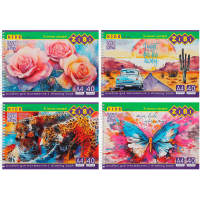 Альбом для малювання на пружині, 40 аркушів, 120 г/м2, KIDS Line (ZB.1442)