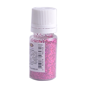 Блискітки (Глітер) ГОЛОГРАФІЧНИЙ Малинові 5г, KIDS Line (ZB.6800-29)