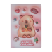 Блокнот CAPYBARA, 145 х 210 мм, 80 л., клетка, Soft PU обложка, ассорти, KIDS Line (ZB.700001)