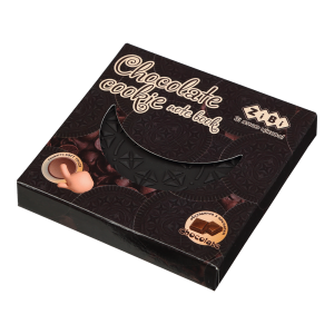 Блокнот CHOCOLATE COOKIE, 90х90мм, 80 л., нелинованный, ароматизована Soft touch обложка, KIDS Line (ZB.12470-01)
