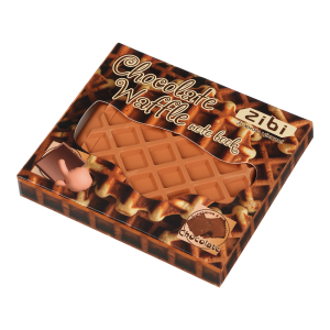 Блокнот CHOCOLATE WAFFLE, 90х90мм, 80 л., нелинованный, ароматизована Soft touch обложка, KIDS Line (ZB.12470-40)