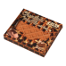 Блокнот CHOCOLATE WAFFLE, 90х90мм, 80 арк., нелінований, ароматизована Soft touch обкладинка, KIDS Line (ZB.12470-40)