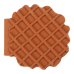 Блокнот CHOCOLATE WAFFLE, 90х90мм, 80 арк., нелінований, ароматизована Soft touch обкладинка, KIDS Line (ZB.12470-40)