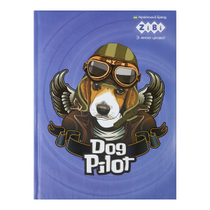 Блокнот PATRIOT "ANIMALS", А-5, 64л., кл., тв. обл., мат. лам.+лак, KIDS Line, синий (ZB.12752-02)