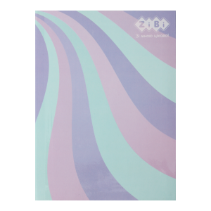 Блокнот PATTERN, А-5, 64л., кл, инт. обл., мат. лам. + Уфлак, KIDS Line, голубой (ZB.12767-14)