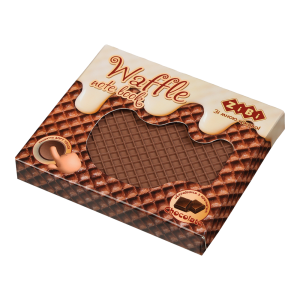 Блокнот WAFFLE, 90х90мм, 80 арк., нелінований, ароматизована Soft touch обкладинка, KIDS Line (ZB.12470-25)