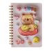 Блокнот на пружині збоку CAPYBARA, 145х210 мм, 80 арк., клітинка, асорті, KIDS Line (ZB.700010)