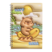Блокнот на пружині збоку CAPYBARA, А5, 70 арк., клітинка, асорті, KIDS Line (ZB.700025)
