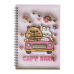 Блокнот на пружині збоку CAPYBARA, А5, 70 арк., клітинка, асорті, KIDS Line (ZB.700025)