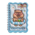 Блокнот на пружині збоку CAPYBARA, А6, 60 арк., клітинка, асорті, KIDS Line (ZB.700026)