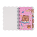 Блокнот на пружині збоку CAPYBARA, А6, 60 арк., клітинка, асорті, KIDS Line (ZB.700026)
