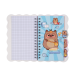 Блокнот на пружині збоку CAPYBARA, А6, 60 арк., клітинка, асорті, KIDS Line (ZB.700026)