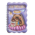 Блокнот на пружині збоку CAPYBARA, А6, 60 арк., клітинка, асорті, KIDS Line (ZB.700026)