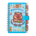 Блокнот на пружині збоку CAPYBARA, А6, 60 арк., клітинка, на липучці, асорті, KIDS Line (ZB.700027)