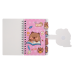 Блокнот на пружині збоку CAPYBARA, А6, 60 арк., клітинка, на липучці, асорті, KIDS Line (ZB.700027)