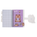 Блокнот на пружині збоку CAPYBARA, А6, 60 арк., клітинка, на липучці, асорті, KIDS Line (ZB.700027)