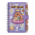 Блокнот на пружині збоку CAPYBARA, А6, 60 арк., клітинка, на липучці, асорті, KIDS Line (ZB.700027)