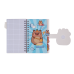Блокнот на пружині збоку CAPYBARA, А6, 60 арк., клітинка, на липучці, асорті, KIDS Line (ZB.700027)