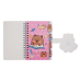 Блокнот на пружині збоку CAPYBARA, А6, 60 арк., клітинка, на липучці, асорті, KIDS Line (ZB.700027)