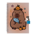 Блокнот на пружині збоку із замком CAPYBARA, 130х180 мм, 48 арк., клітинка, асорті, KIDS Line (ZB.700004)