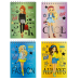 Блокнот на пружині зверху TOP GIRL, А6, 40 арк., карт.обкл., KIDS Line (ZB.12151)