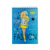 Блокнот на пружині зверху TOP GIRL, А6, 40 арк., карт.обкл., KIDS Line (ZB.12151)
