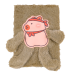 Блокнот плюшевий CAPYBARA 1, А5, 80 арк., клітинка, асорті, KIDS Line. (ZB.700031)