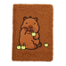 Блокнот плюшевий CAPYBARA 10, А5, 80 арк., клітинка, асорті, KIDS Line (ZB.700024)