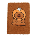 Блокнот плюшевий CAPYBARA 10, А5, 80 арк., клітинка, асорті, KIDS Line (ZB.700024)