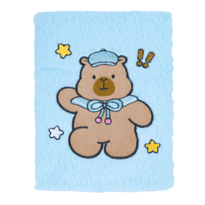 Блокнот плюшевий CAPYBARA 11, А5, 80 арк., клітинка, асорті, KIDS Line (ZB.700032)