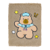 Блокнот плюшевий CAPYBARA 11, А5, 80 арк., клітинка, асорті, KIDS Line (ZB.700032)