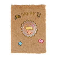Блокнот плюшевий CAPYBARA 14, А5, 80 арк., клітинка, асорті, KIDS Line (ZB.700035)