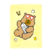 Блокнот плюшевий CAPYBARA 16, А5, 80 арк., клітинка, асорті, KIDS Line (ZB.700037)