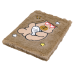 Блокнот плюшевий CAPYBARA 16, А5, 80 арк., клітинка, асорті, KIDS Line (ZB.700037)