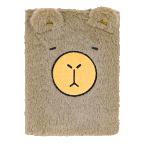 Блокнот плюшевий CAPYBARA 20, А5, 80 арк., клітинка, асорті, KIDS Line (ZB.700041)