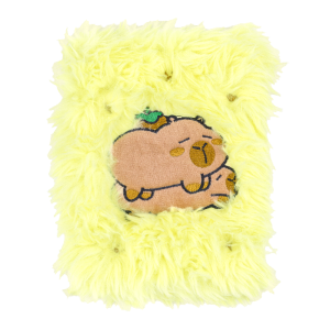 Блокнот плюшевий CAPYBARA 21, А5, 80 арк., клітинка, асорті, KIDS Line (ZB.700042)