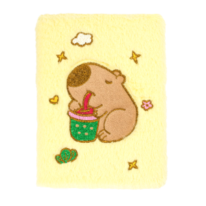 Блокнот плюшевий CAPYBARA 22, А5, 80 арк., клітинка, асорті, KIDS Line (ZB.700043)
