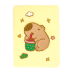 Блокнот плюшевий CAPYBARA 22, А5, 80 арк., клітинка, асорті, KIDS Line (ZB.700043)