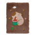 Блокнот плюшевий CAPYBARA 22, А5, 80 арк., клітинка, асорті, KIDS Line (ZB.700043)